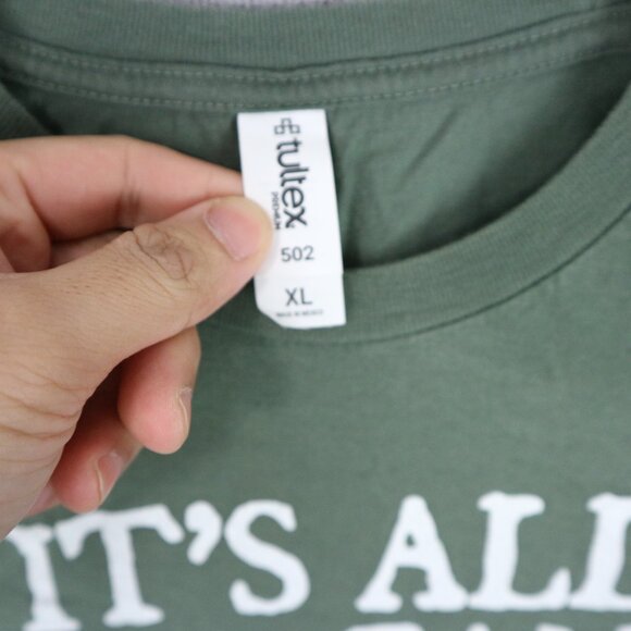 Tultex It's all fun and games humour tee Mens XL - Picture 4 of 5